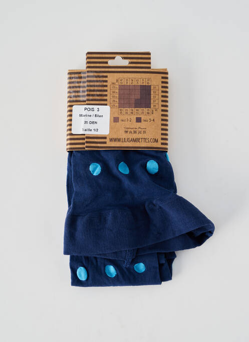 Colanți albastru LILI GAMBETTES femeie