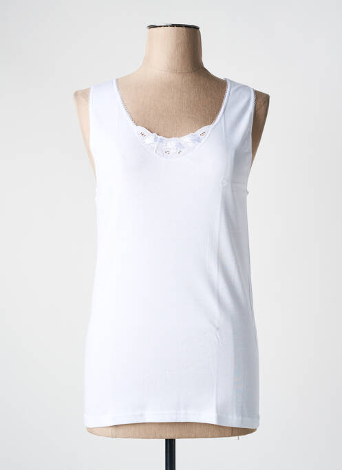 Top/Caraco alb ACHEL femeie