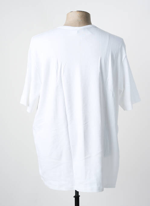 Tricou croială dreaptă mâneci scurte alb ARMOR LUX femme