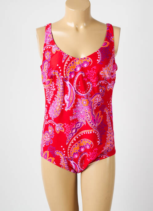 Costum de baie dintr-o singură piesă roșu ANITA femeie