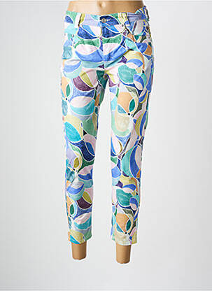 Pantalon 7/8 albastru ANNA MONTANA femeie