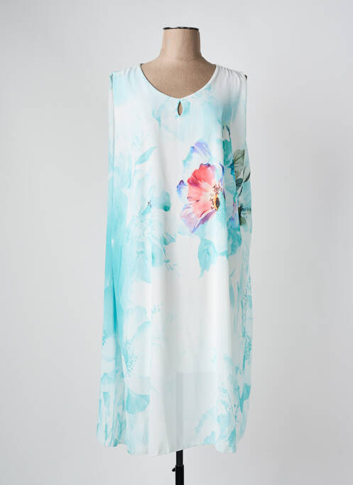 Rochie midi albastru COULEURS DU TEMPS femeie