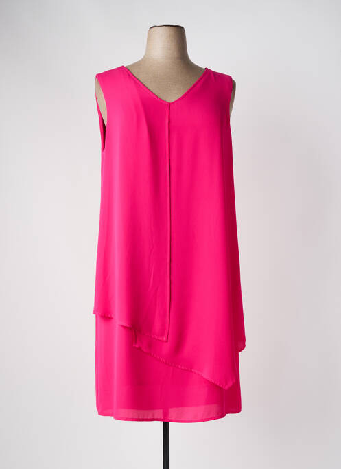 Rochie midi roz BARILOCHE femeie