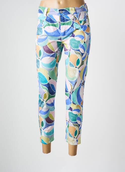 Pantalon 7/8 albastru ANNA MONTANA femeie