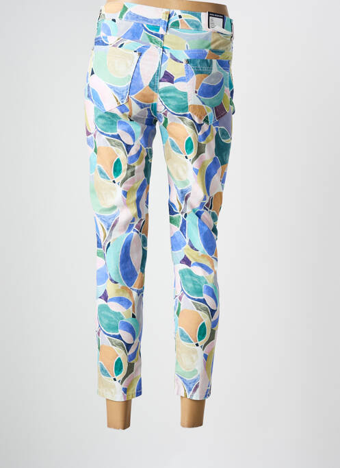 Pantalon 7/8 albastru ANNA MONTANA femeie