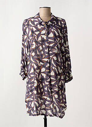 Rochie scurtă mâneci lungi mâneci lungi violet CISO femeie