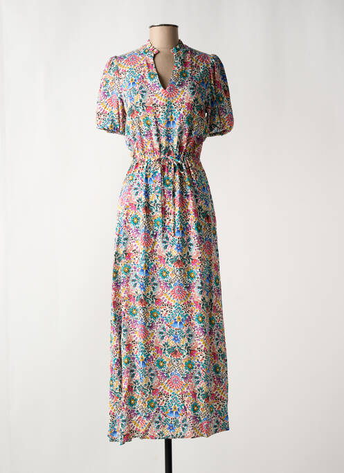 Rochie lungă alb C'EST BEAU LA VIE femeie