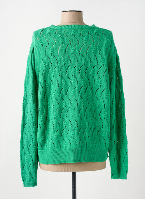 Vestă cu mâneci lungi verde C'EST BEAU LA VIE femeie