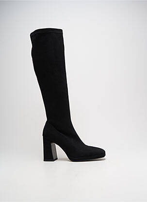 Cizme toc pătrat toc de 7 la 9 cm negru LODI femeie