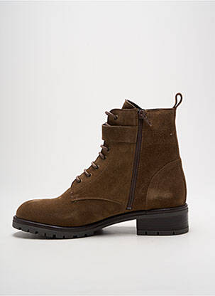 Botine/ghete nubuc toc de 4 la 6 cm maro WE DO femeie