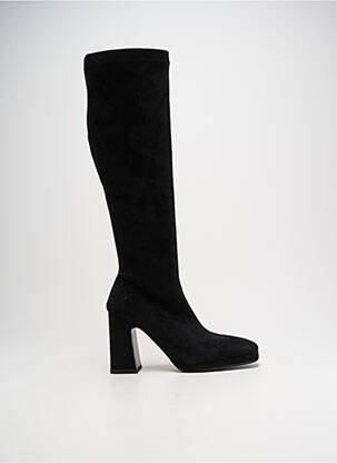 Cizme toc pătrat toc de 7 la 9 cm negru LODI LOVE femeie