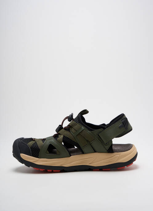 Sandale/Pantofi decupați verde ALTEX bărbat