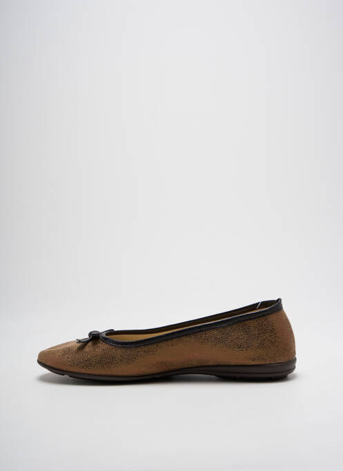 Papuci/Pantofi de casă maro SOIR ET MATIN femeie