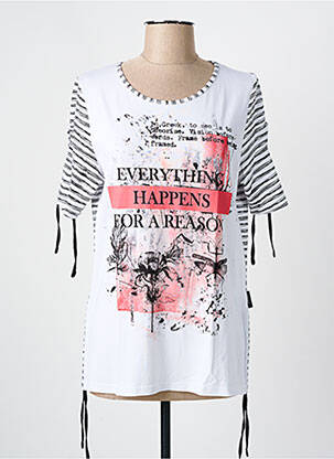 Tricou elasticitate mâneci scurte negru CAPUCCINO femeie