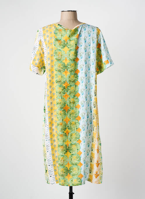 Rochie midi galben MASSANA femeie