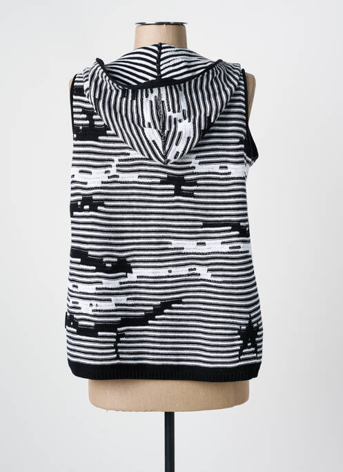 Vestă fără mâneci negru CAPUCCINO femeie