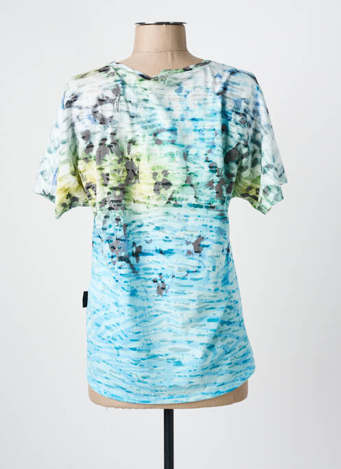 Tricou albastru CAPUCCINO femeie