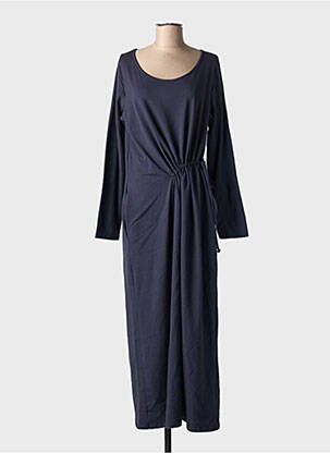 Rochie lungă mâneci lungi mâneci lungi albastru HUMILITY femeie
