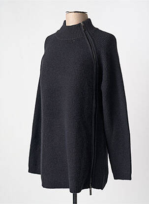 Vestă cu mâneci lungi elasticitate negru NICE THINGS femeie