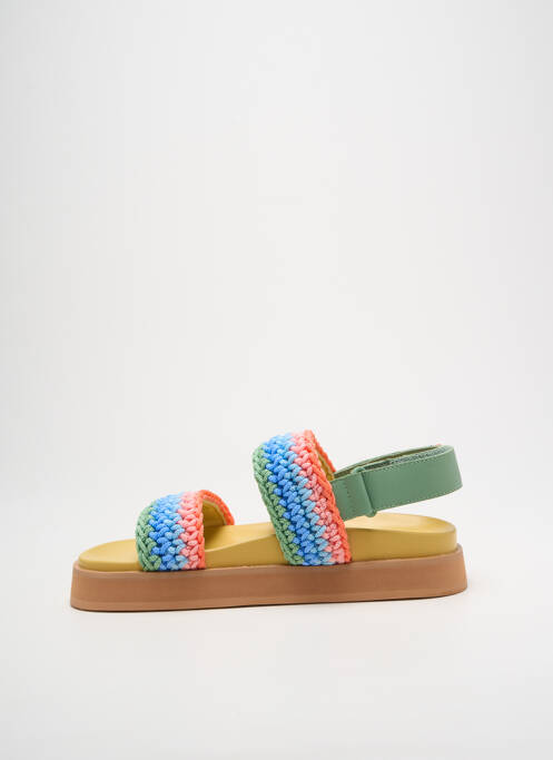 Sandale/Pantofi decupați verde HOFF femeie