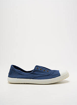 Adidași țesătură pânză vârf rotund albastru VICTORIA unisex