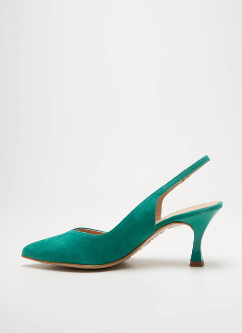 Pantofi cu toc verde UNISA femeie