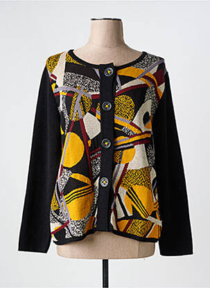 Vestă cu mâneci lungi negru TELMAIL femeie