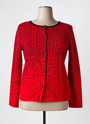 Vestă cu mâneci lungi roșu TELMAIL femeie