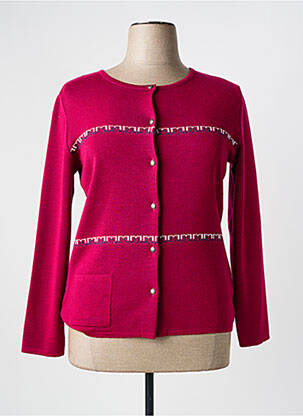 Vestă cu mâneci lungi violet TELMAIL femeie