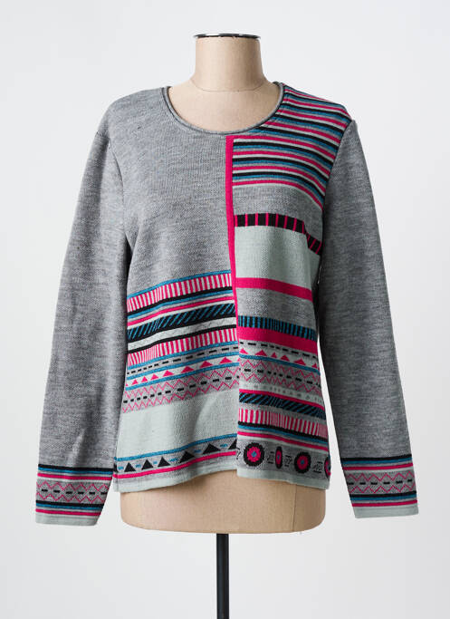 Pulover gri GRIFFON femeie