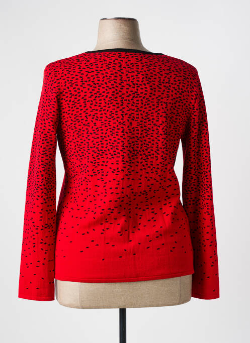 Vestă cu mâneci lungi roșu TELMAIL femeie