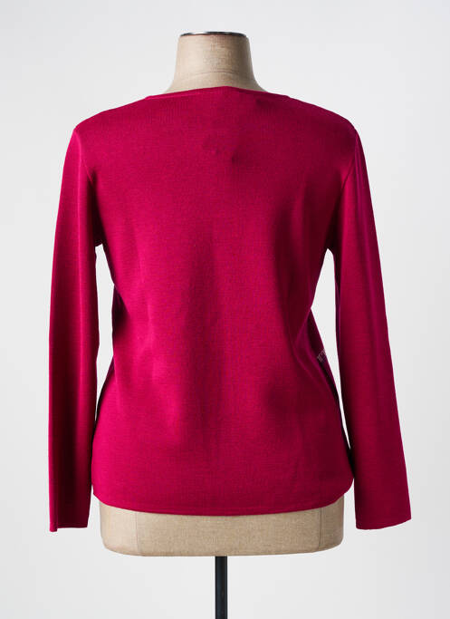 Vestă cu mâneci lungi închidere cu nasturi pe față violet TELMAIL femme