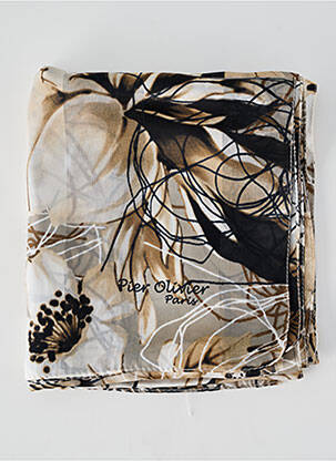 Eșarfă maro PIER OLIVIER femeie