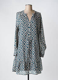 Rochie midi croială fluidă mâneci lungi albastru JDY femme