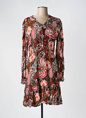 Rochie midi maro JDY femeie