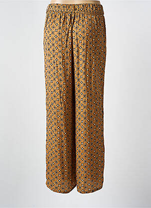 Pantalon drept țesătură poplin mărime normală maro VERO MODA femeie