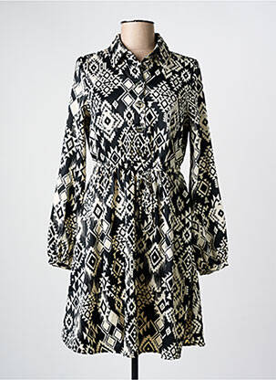 Rochie scurtă mâneci lungi mâneci lungi negru VERO MODA femeie
