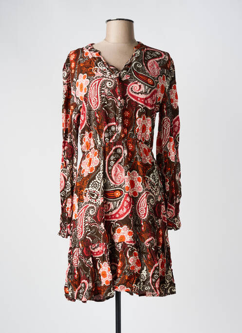 Rochie midi maro JDY femeie