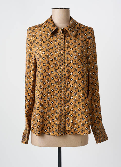 Cămașă maro VERO MODA femeie