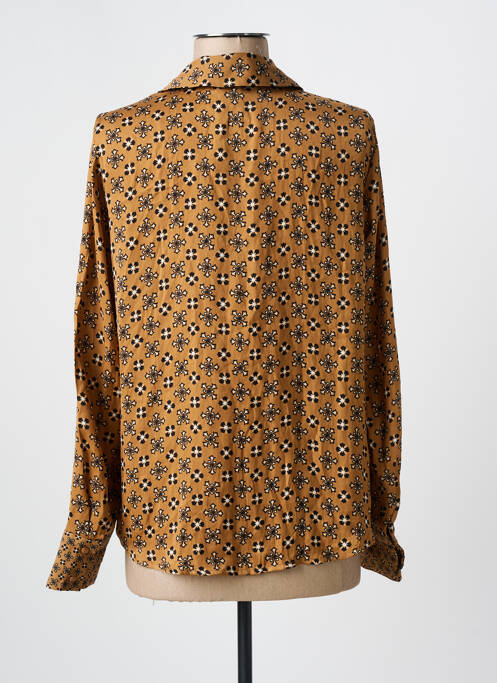 Cămașă maro VERO MODA femeie