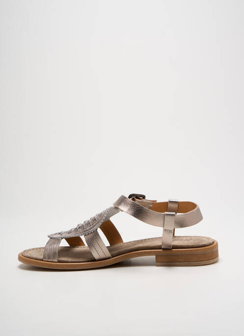 Sandale/Pantofi decupați argintiu MINKA DESIGN femeie