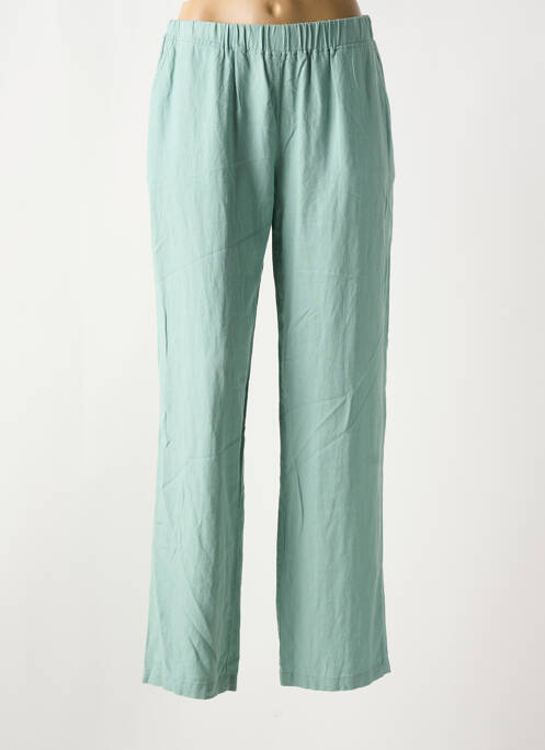 Pantalon drept verde ÉTYMOLOGIE femeie