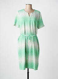 Rochie midi mâneci scurte mâneci scurte verde FRANK WALDER femme