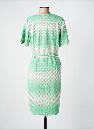 Rochie midi mâneci scurte mâneci scurte verde FRANK WALDER femeie