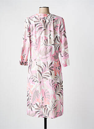 Rochie midi mâneci 3/4 mâneci 3/4 roz FRANK WALDER femeie