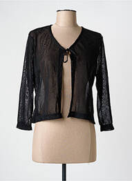 Vestă cu mâneci lungi mâneci 3/4 negru GRIFFON femme