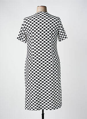 Rochie midi mâneci scurte mâneci scurte negru FRANK WALDER femeie