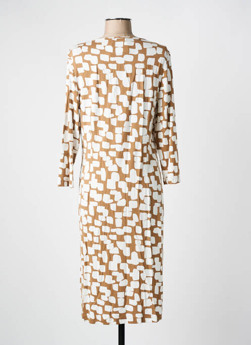 Rochie midi maro FRANK WALDER femeie