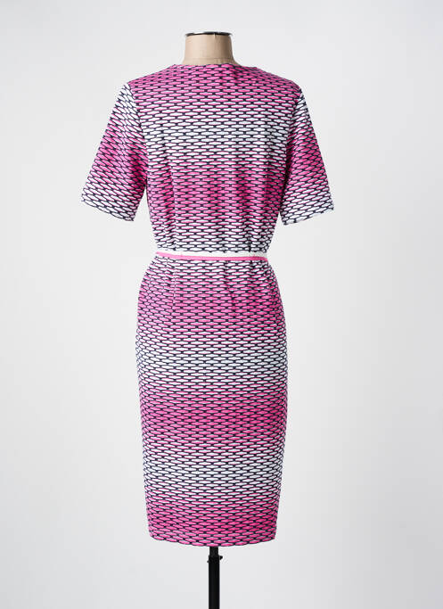 Rochie midi roz FRANK WALDER femeie