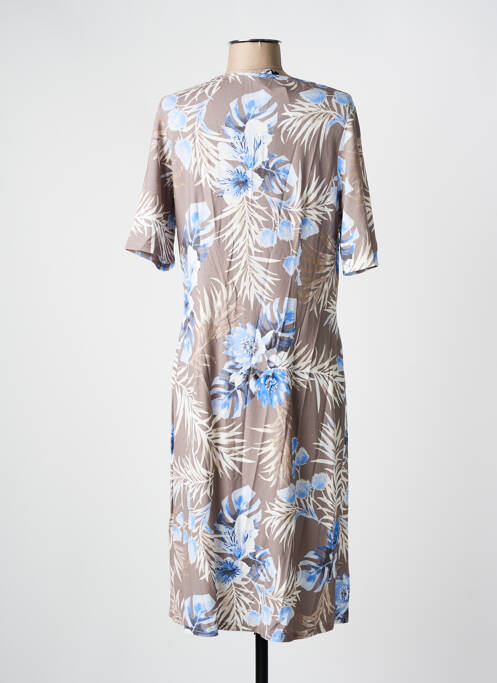 Rochie midi maro FRANK WALDER femeie